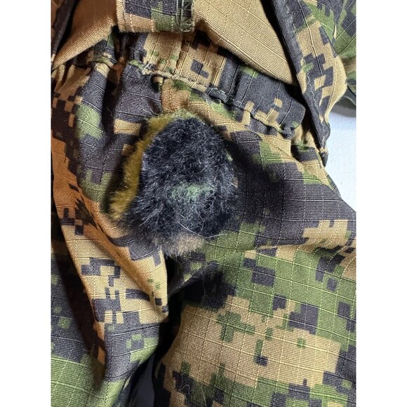 Build A Bear BAB Military Camouflage Bear 18 inches Army Uniform Black Boots - Picture 8 of 8